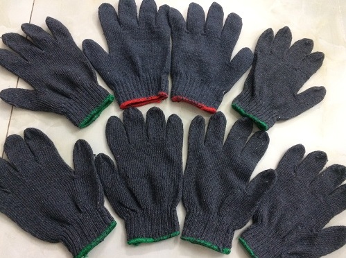 Găng tay len màu xám đen 40g,50g,60g,70g,80g