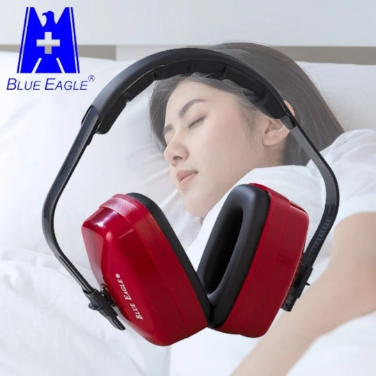 CHỤP TAI NGHE CHỐNG ỒN BLUE EAGLE EM92 GIẢM TIẾNG ỒN 24DB