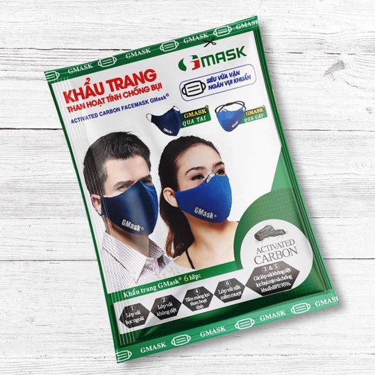 KHẨU TRANG THAN HOẠT TÍNH GMASK